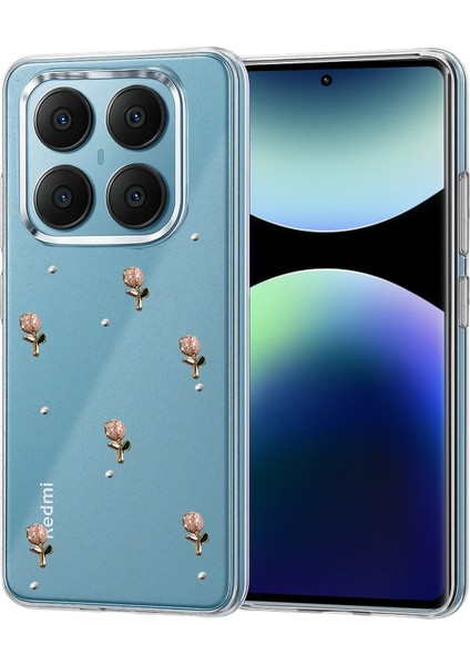 Xmpdby Newface Xiaomi Redmi Note 14 Pro 4g Fiyonk Desenli Kapak - Desen 6