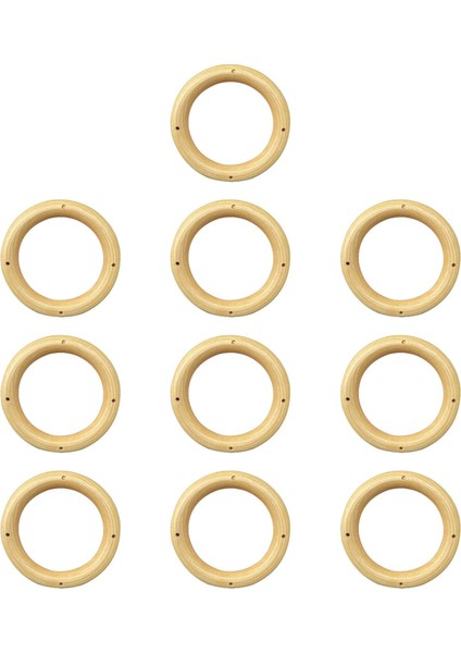 20X Zil Çemberleri Mücevher Yapma Dekoru Diy El I 7cm 4 (Yurt Dışından)