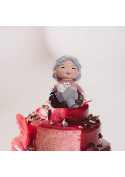 Büyükbaba Heykeli Minyatür Heykelcik Kek Dekorasyonu (Yurt Dışından) fırsatları