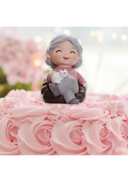 Büyükbaba Heykeli Minyatür Heykelcik Kek Dekorasyonu (Yurt Dışından) indirimleri