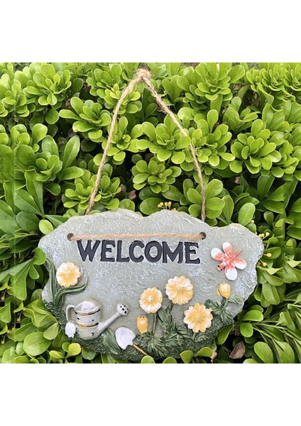 Kapı Asma Ön Kapı El Yapımı Kapı Plak Bahçesi Açık Bir Kürek ile Karşılama Tabelası (Yurt Dışından) fiyatları