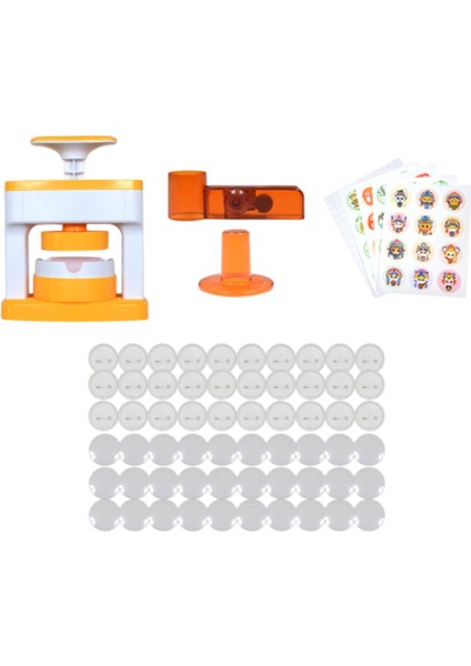 Dıy Pın Düğmesi Maker Broş Pin Yapım Makinesi 30 Set ile Için Makinesi (Yurt Dışından)