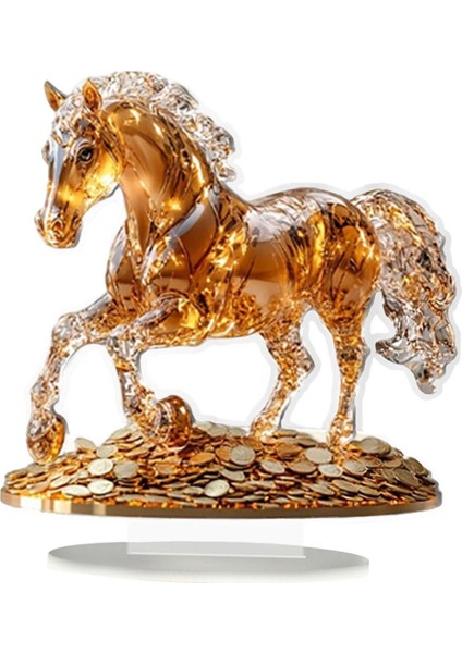 Dolap Oturma Odası Tatili Için At Şeklindeki Akrilik Merkezi (Yurt Dışından) modelleri