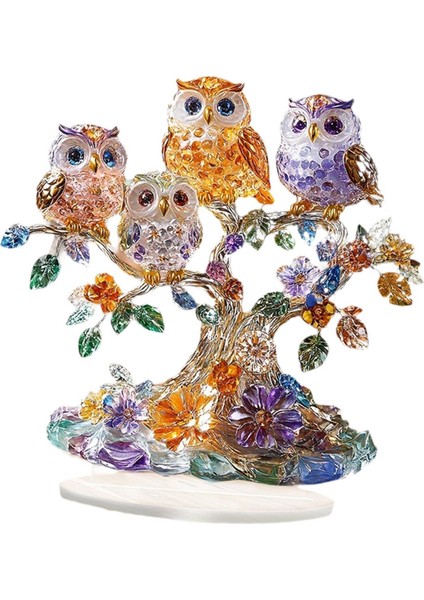 Akrilik 2d Baykuş Süsleme Iş Festival Kitaplık Si Için Icı (Yurt Dışından)