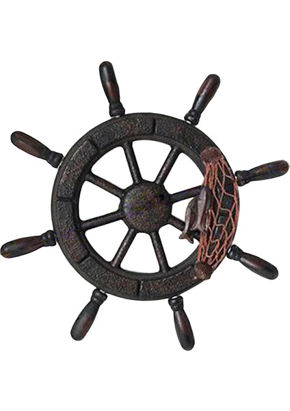 Vintage Gemi Tekerlek Ahşap Asılı Direksiyon 32X3X32CM (Yurt Dışından) fiyatları