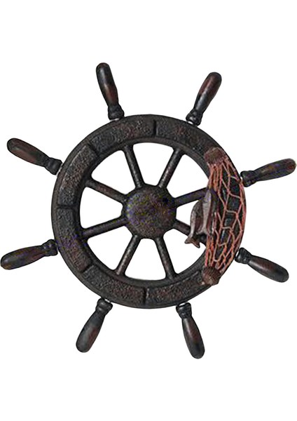 Vintage Gemi Tekerlek Ahşap Asılı Direksiyon 32X3X32CM (Yurt Dışından) modelleri