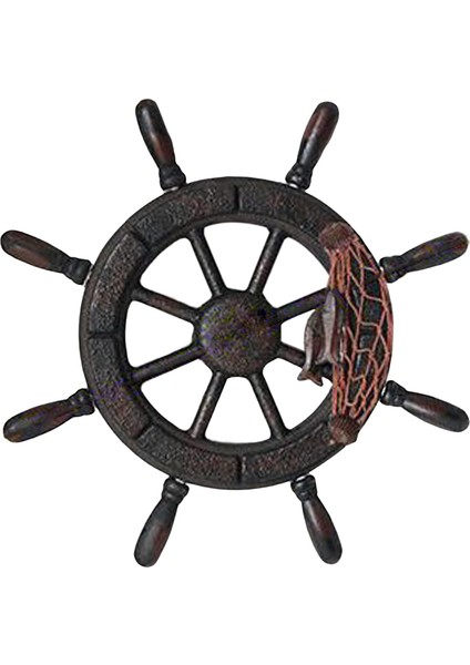 Vintage Gemi Tekerlek Ahşap Asılı Direksiyon 32X3X32CM (Yurt Dışından) indirimleri