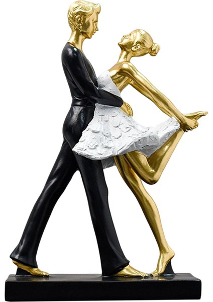 Çift Dans Eden Heykel Heykelcik Dekorasyon Heykelcik Süs Heykeli B Aureate (Yurt Dışından) fiyatları
