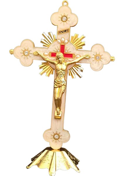 Sunak Standlı Haç Sculpture Crucifix Ayakta (Yurt Dışından) fiyatları