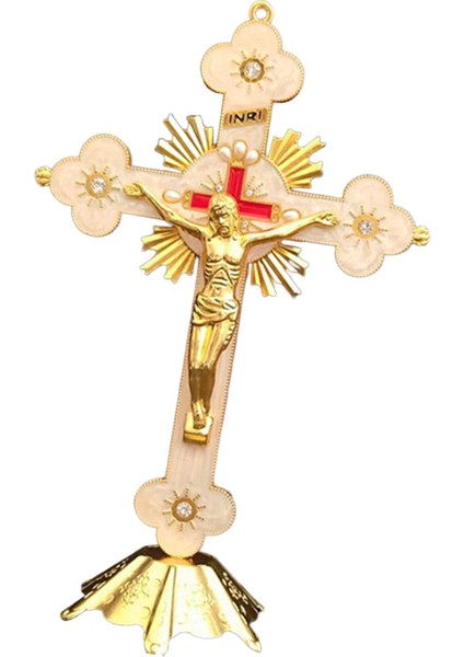 Sunak Standlı Haç Sculpture Crucifix Ayakta (Yurt Dışından) modelleri