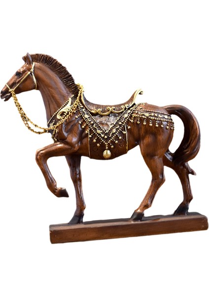 Heykelcik I Dekorasyon Artwork Reçine Heykeli Ev B (Yurt Dışından)