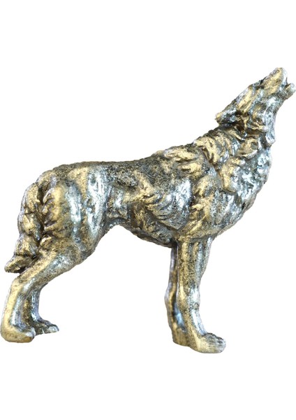 Işım Kurt Heykelcik Tahsil Edilebilir Küçük Benzeri Dekoratif Heykel Kum Için (Yurt Dışından) fiyatları