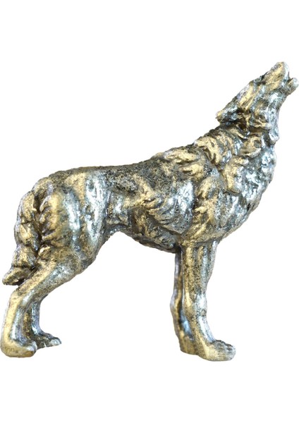 Işım Kurt Heykelcik Tahsil Edilebilir Küçük Benzeri Dekoratif Heykel Kum Için (Yurt Dışından) fırsatları