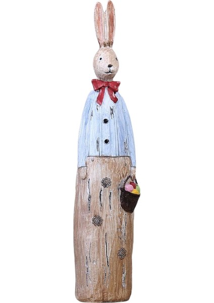 Masaüstü Için Heykel Tavşan Heykel Figürleri (Yurt Dışından)