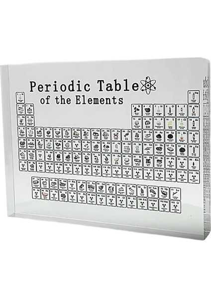 Akrilik Periyodik Leri Şkinler Için Sağ Kimyacıları Çocuklar Büyük (Yurt Dışından) modelleri