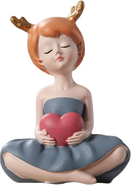 Penceresi Için Kız Heykel Zanaat Heykelcik .3x4.5cm (Yurt Dışından) fiyatları