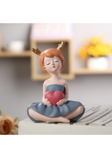Penceresi Için Kız Heykel Zanaat Heykelcik .3x4.5cm (Yurt Dışından) fırsatları