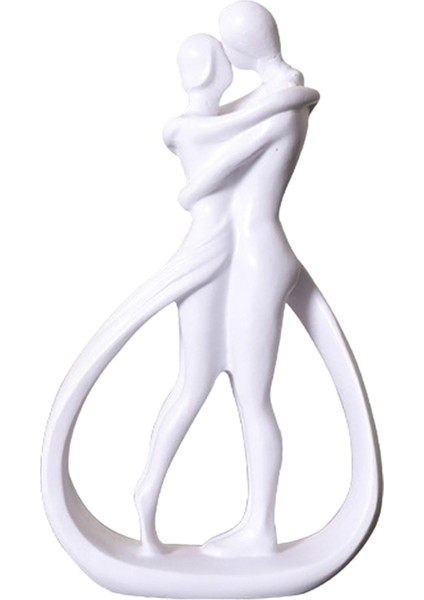 Çift Heykel Aşıkları Kabine Heykel Sevgililer Günü Ev Dekorasyonu (Yurt Dışından)