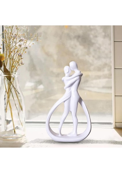 Çift Heykel Aşıkları Kabine Heykel Sevgililer Günü Ev Dekorasyonu (Yurt Dışından) fiyatları