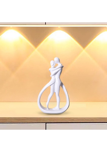 Çift Heykel Aşıkları Kabine Heykel Sevgililer Günü Ev Dekorasyonu (Yurt Dışından) modelleri