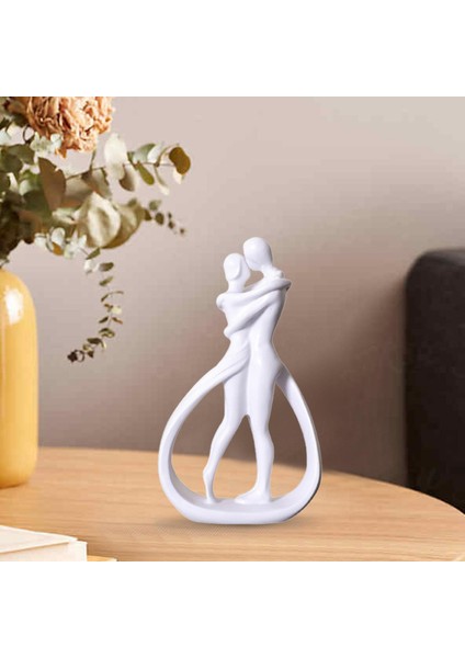 Çift Heykel Aşıkları Kabine Heykel Sevgililer Günü Ev Dekorasyonu (Yurt Dışından) indirimleri