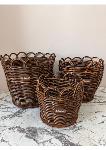 Raddancore Üçlü Soğanlık Seti/soğan Sepeti indirimleri