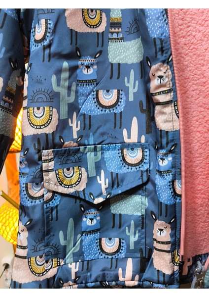 Kız Çocuk Mont Kışlık Spor Içi Mifyonlu Kapüşonlu &kaban & Parka