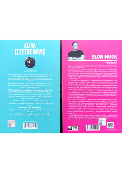 Elon Musk-Aliyaizzetbegoviç fiyatları