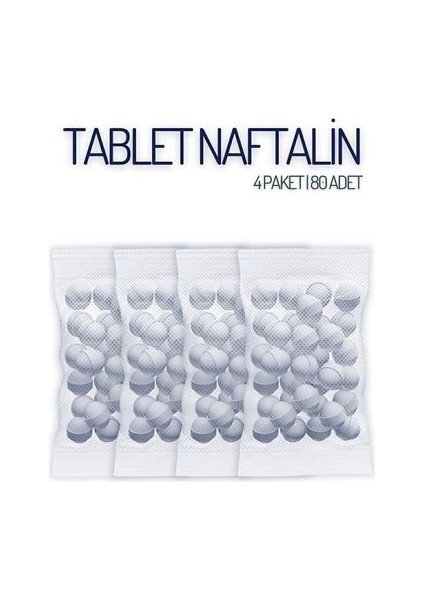 Bfs Tablet Naftalin Güve Topu Naftalin 80 Adet 718