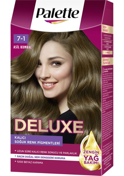 Deluxe 7-1 Asil Kumral Saç Boyası