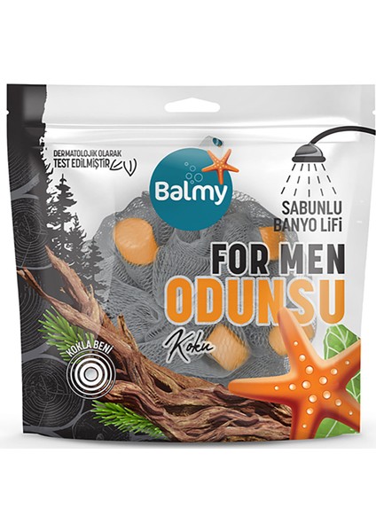 Balmy For Men Sabunlu Banyo Lifi 2 Adet