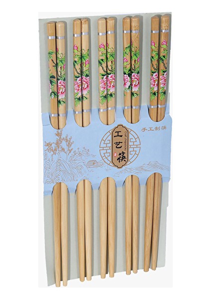 2 Adet Dubai Bambu Chopstick 10'lu