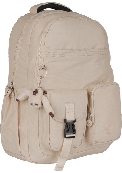 Relaxion Suya Dayanıklı Klinkır Kumaş 9 Bölmeli Geniş Hacimli Okul Günlük Spor Seyahat Sırt Çantası