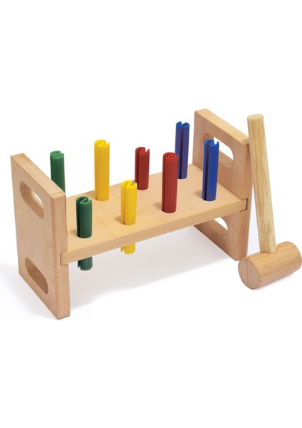 4 Adet Bee Smart Doğal Ahşap Renkli Çak Çak Oyunu fiyatları