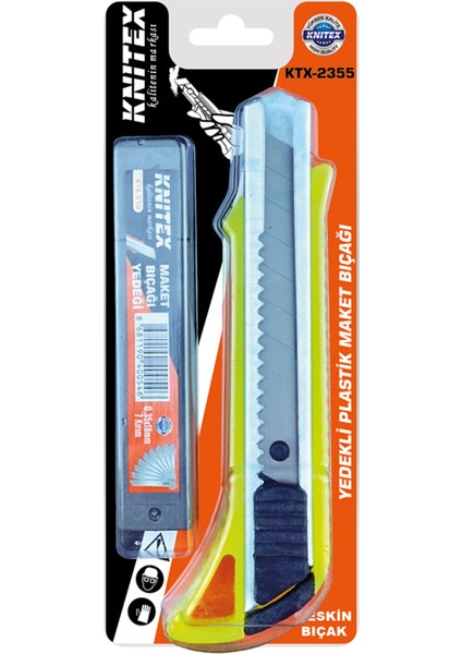 Maket Bıçağı Yedekli 3 Adet