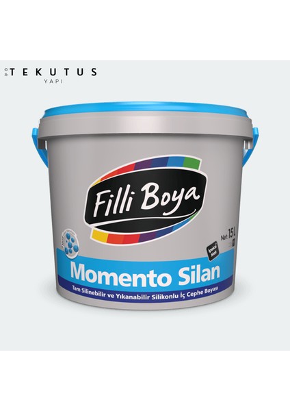 Momento Silan Silikonlu Iç Cephe Boyası 15 L Ipeksi 35