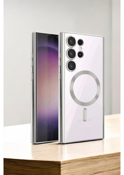 Samsung Galaxy S22 Ultra Kılıf Sararma Yapmaz Magsafe Şarj Özellikli A++ Kalite Kapak