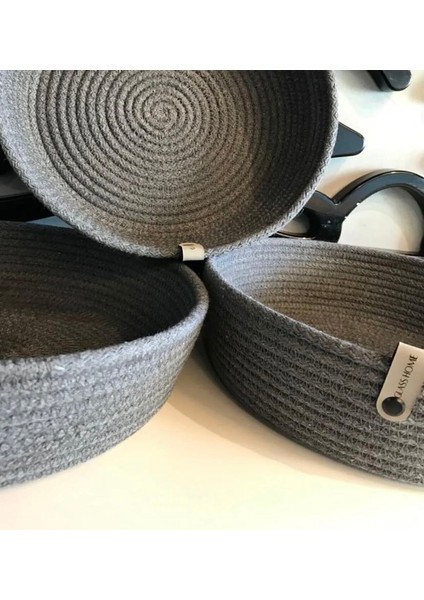 3lü Hasır Sepet Hasır Havlu Mutfak ve Banyo Salon Oturma Odası Organizeri Çok Amaçlı Sepet Takımı modelleri