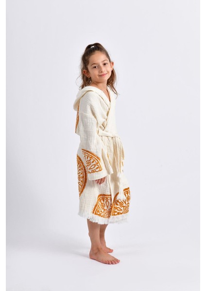 Çocuk Mandala Eye Kimono
