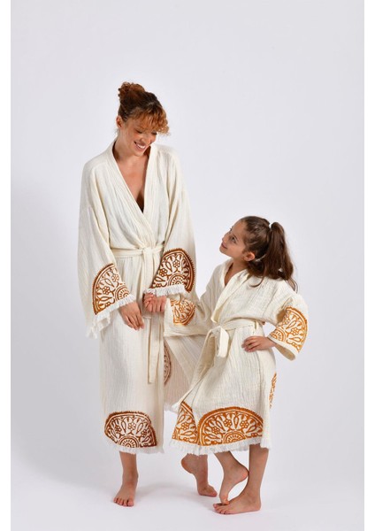 Çocuk Mandala Eye Kimono