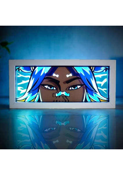 Valorant Neon LED Işık Kutusu