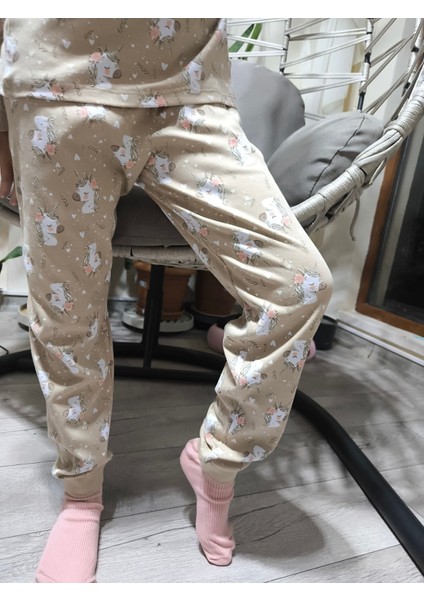 Kız-Erkek Bebek- Çocuk Pijama Takımı %100 Pamuk Uzun Kollu Yuvarlak Yaka Mevsimlik indirimleri