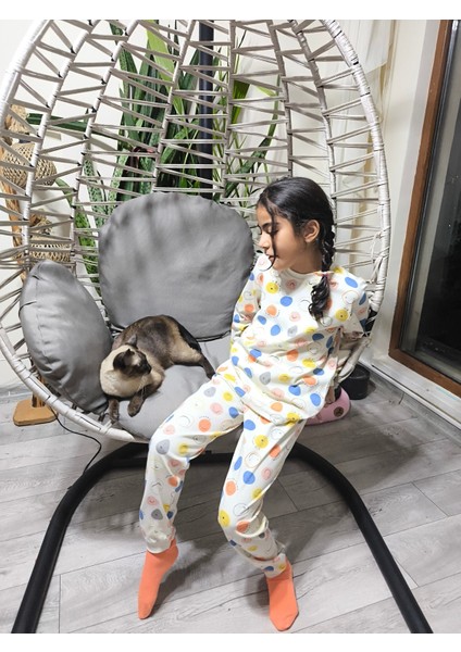 Kız-Erkek Bebek- Çocuk Pijama Takımı %100 Pamuk Uzun Kollu Yuvarlak Yaka Mevsimlik fiyatları