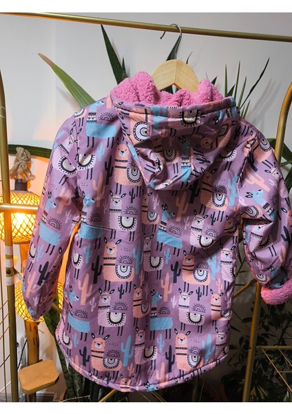 Kız Çocuk Mont Kışlık Spor Içi Mifyonlu Kapüşonlu &kaban & Parka