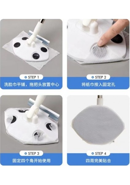 Islak Mendil Uyumlu Pratik Çek Çekli Mop (C-727) fırsatları