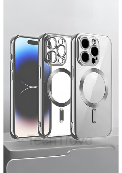 iPhone 13 Pro Max Kılıf Kamera Korumalı Sararma Yapmaz Magsafe Şarj Özellikli A++ Kalite Kapak