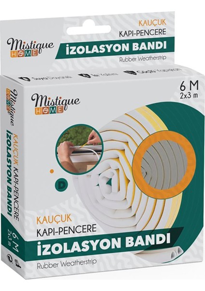 Kauçuk Kapı Pencere Izolasyon Bandı