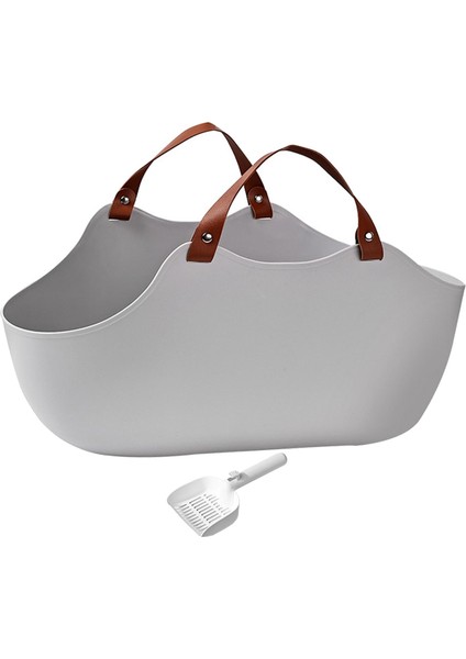 Her Türlü Evcil Malzemeleri Için Kum Kutusu Tuvalet Gri (Yurt Dışından)