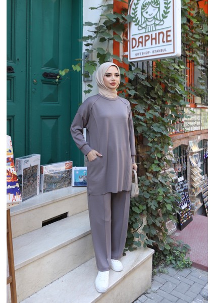 Yanları Cepli Fermuarlı Modal Takım fiyatları