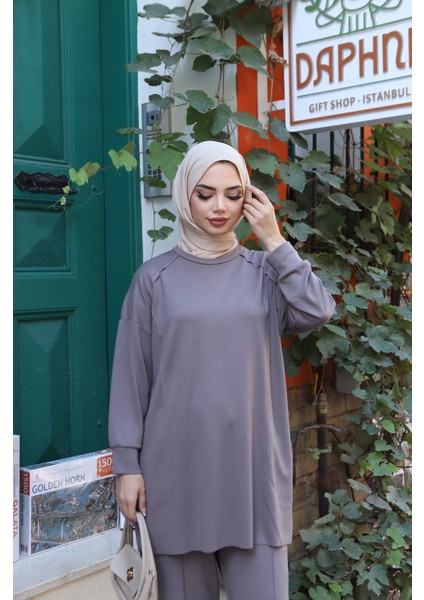 Yanları Cepli Fermuarlı Modal Takım fırsatları